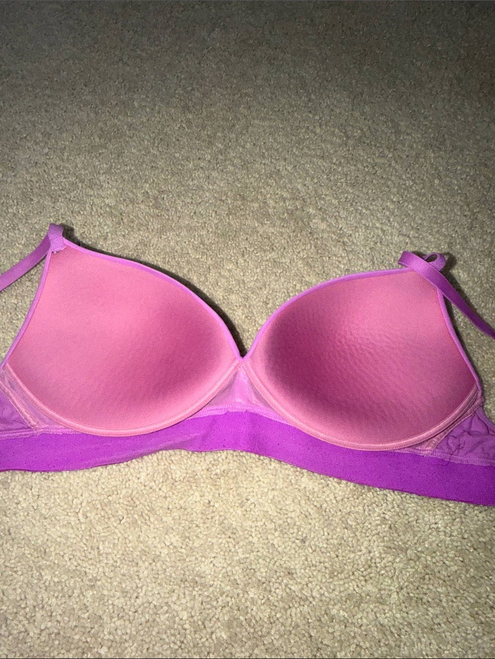 Victoria's Secret Purple Padded Wireless Bra - Picture 3 of 3